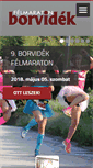 Mobile Screenshot of borvidekfelmaraton.hu